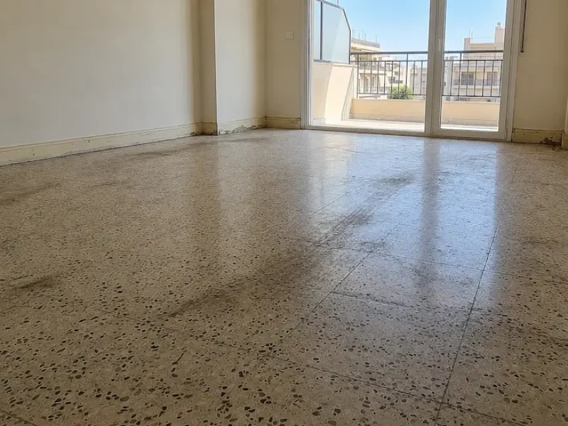 ליטוש רצפות + פוליש קריסטל לפני