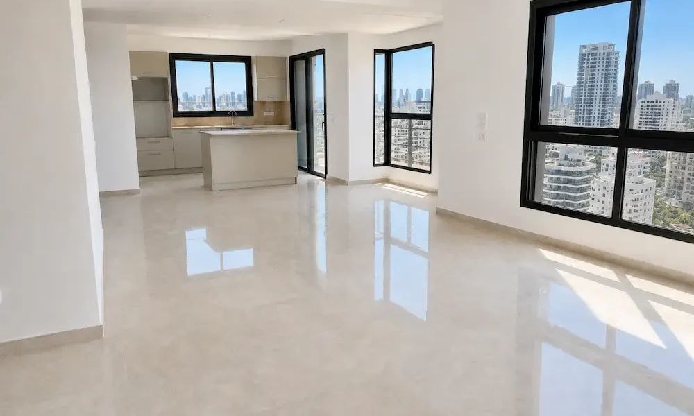 ניקיון דירה חדשה אחרי